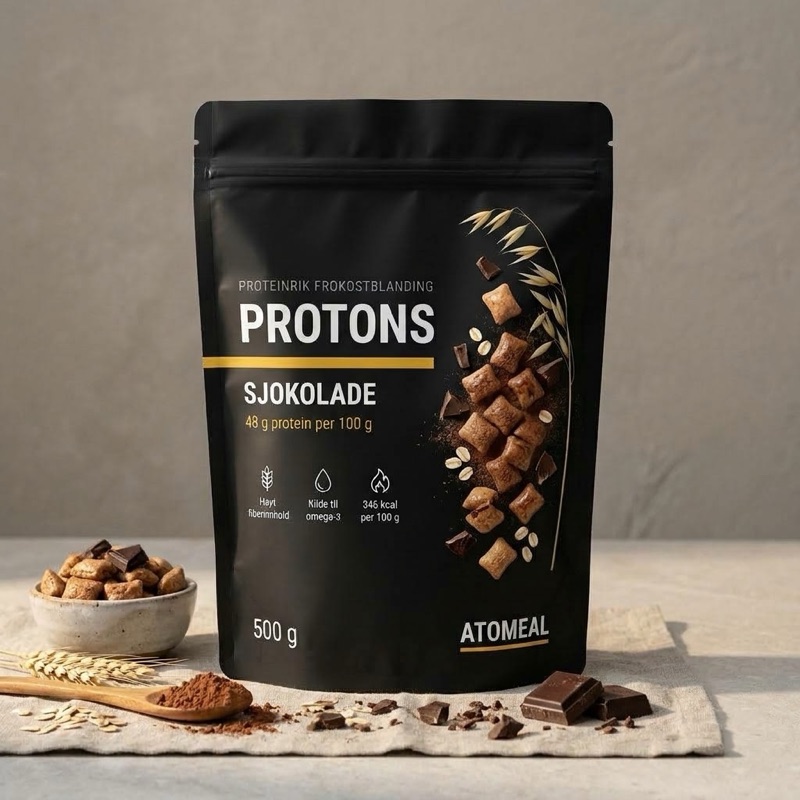 Protons-pose, sjokolade, 500 g